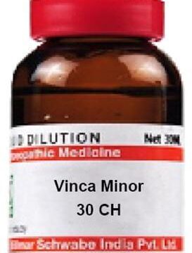Dr Willmar Schwabe India Vinca Minor Dilution 30 CH