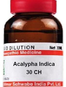 Dr Willmar Schwabe India Acalypha Indica Dilution 30 CH