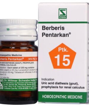 Dr Willmar Schwabe India Berberis Pentarkan Tablet