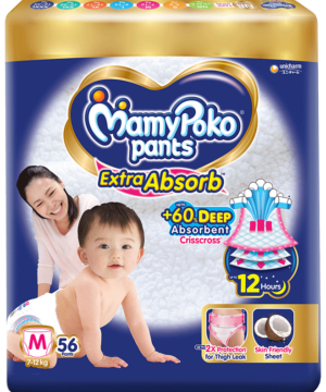 MamyPoko Pants Extra Absorb (56 Each) Medium