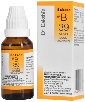 Bakson B39 Cardio Pulmonary Drop