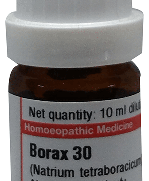 Dr Willmar Schwabe Germany Borax Dilution 30