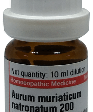 Dr Willmar Schwabe Germany Aurum muriaticum Natronatum Dilution 200