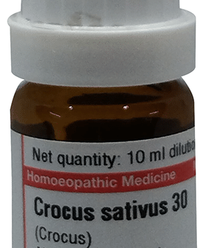 Dr Willmar Schwabe Germany Crocus Sativus Dilution 30