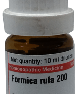 Dr Willmar Schwabe Germany Formica Rufa Dilution 200