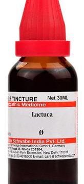 Dr Willmar Schwabe India Lactuca Mother Tincture Q