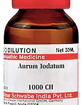Dr Willmar Schwabe India Aurum Iodatum Dilution 1000 CH