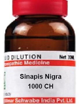 Dr Willmar Schwabe India Sinapis Nigra Dilution 1000 CH