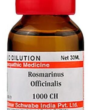 Dr Willmar Schwabe India Rosmarinus Officinalis Dilution 1000 CH