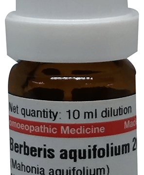 Dr Willmar Schwabe Germany Berberis Aquifolium Dilution 200