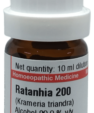 Dr Willmar Schwabe Germany Ratanhia (Krameria Triandra) Dilution 200