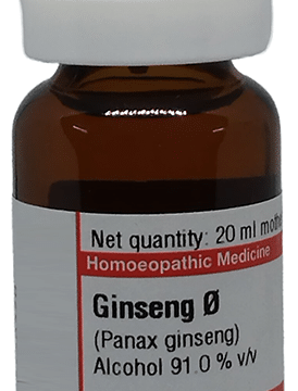 Dr Willmar Schwabe Germany Ginseng Mother Tincture Q