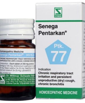 Dr Willmar Schwabe India Senega Pentarkan Tablet