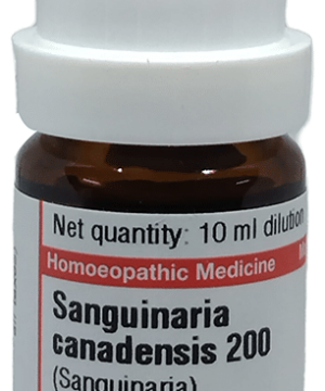 Dr Willmar Schwabe Germany Sanguinaria Canadenis Dilution 200