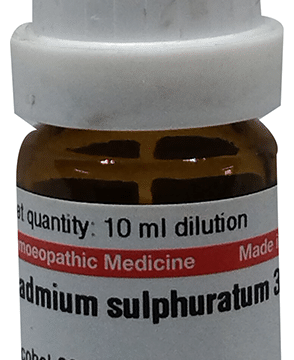 Dr Willmar Schwabe Germany Cadmium Sulphuratum Dilution 30