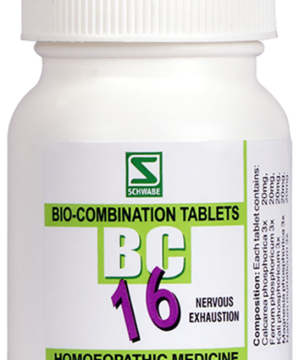 Dr Willmar Schwabe India Bio-Combination 16 (BC 16) Tablet