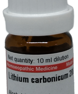 Dr Willmar Schwabe Germany Lithium Carbonicum Dilution 200