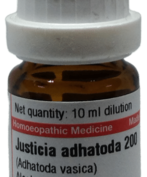 Dr Willmar Schwabe Germany Justicia Adhatoda Dilution 200
