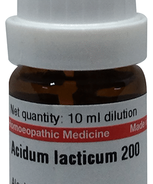 Dr Willmar Schwabe Germany Acidum Lacticum Dilution 200