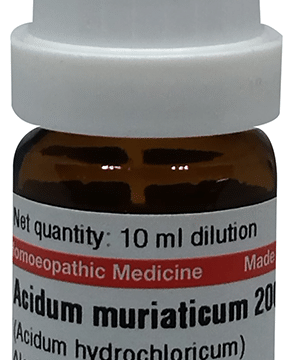 Dr Willmar Schwabe Germany Acidum Muriaticum Dilution 200