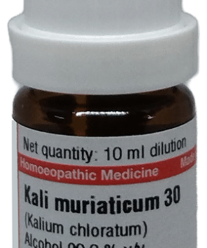 Dr Willmar Schwabe Germany Kali Muriaticum Dilution 30