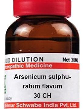 Dr Willmar Schwabe India Arsenicum sulphuratum flavum Dilution 30 CH