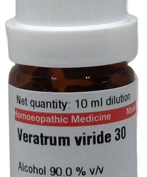 Dr Willmar Schwabe Germany Veratrum Viride Dilution 30
