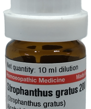 Dr Willmar Schwabe Germany Strophanthus Gratus Dilution 200