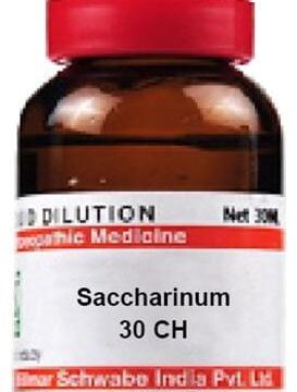 Dr Willmar Schwabe India Saccharinum Dilution 30 CH
