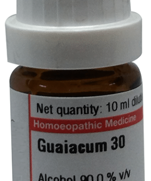 Dr Willmar Schwabe Germany Guaiacum Dilution 30
