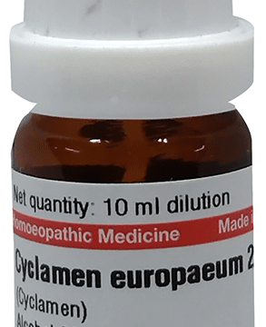 Dr Willmar Schwabe Germany Cyclamen Europaeum Dilution 200