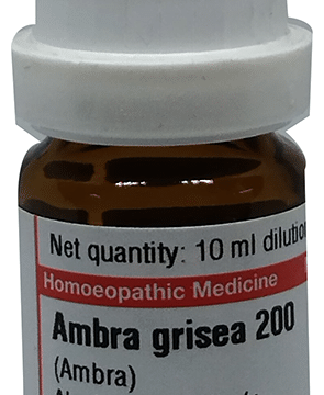 Dr Willmar Schwabe Germany Ambra Grisea Dilution 200