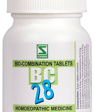 Dr Willmar Schwabe India Bio-Combination 28 (BC 28) Tablet