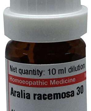 Dr Willmar Schwabe Germany Aralia Racemosa Dilution 30