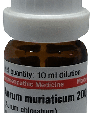 Dr Willmar Schwabe Germany Aurum Muriaticum Dilution 200
