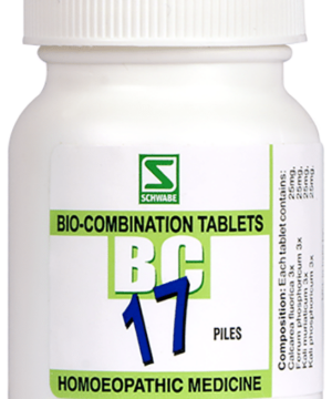 Dr Willmar Schwabe India Bio-Combination 17 (BC 17) Tablet