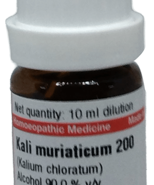 Dr Willmar Schwabe Germany Kali Muriaticum Dilution 200