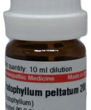 Dr Willmar Schwabe Germany Podophyllum Peltatum Dilution 30