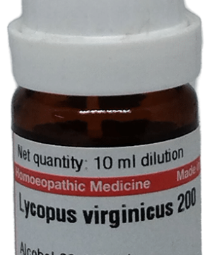 Dr Willmar Schwabe Germany Lycopus Virginicus Dilution 200