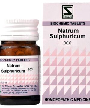 Dr Willmar Schwabe India Natrum Sulphuricum Biochemic Tablet 30X