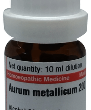 Dr Willmar Schwabe Germany Aurum Metallicum Dilution 200