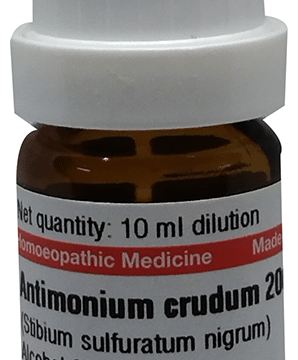 Dr Willmar Schwabe Germany Antimonium Crudum (Stibium Sulfuratum Nigrum) Dilution 200
