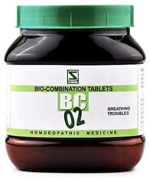 Dr Willmar Schwabe India Bio-Combination 02 (BC 02) Tablet