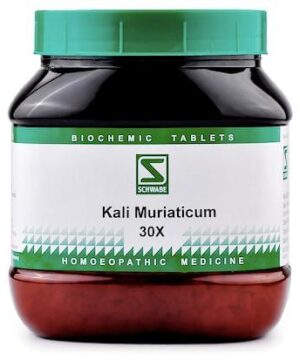 Dr Willmar Schwabe India Kali Muriaticum Biochemic Tablet 30X