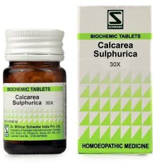 Dr Willmar Schwabe India Calcarea Sulphurica Biochemic Tablet 30X