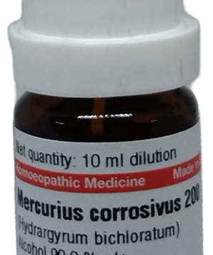 Dr Willmar Schwabe Germany Mercurius Corrosivus (Hydrargyrum Bichloratum) Dilution 200