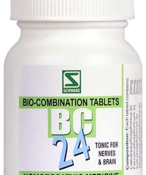 Dr Willmar Schwabe India Bio-Combination 24 (BC 24) Tablet