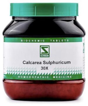 Dr Willmar Schwabe India Calcarea Sulphurica Biochemic Tablet 30X
