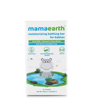 Mamaearth Moisturizing Bathing Bar for Babies (75gm Each)