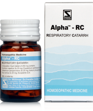 Dr Willmar Schwabe India Alpha - RC Tablet